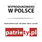 Koszulka patriotyczna dziecięca Godło Polski (JASNY MELANŻ)