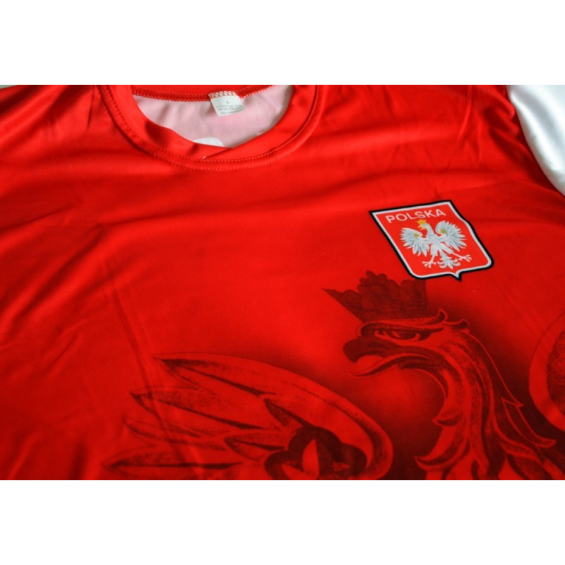 Koszulka piłkarska Polska (czerwona)