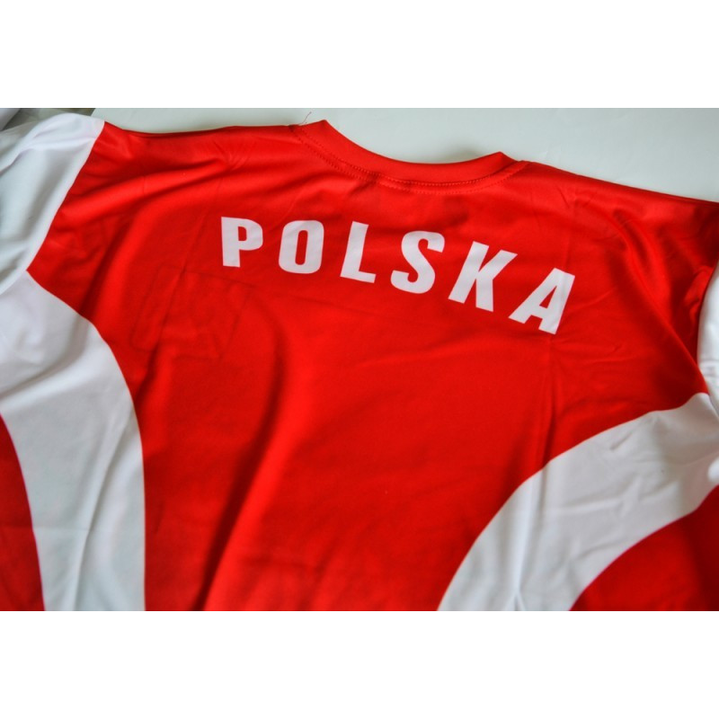 Koszulka piłkarska Polska (czerwona)