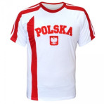 Koszulka patriotyczna Polska - Godło -biała