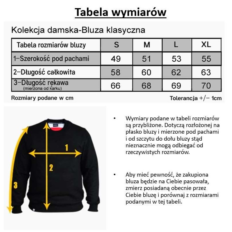 Bluza damska Polska Węgry
