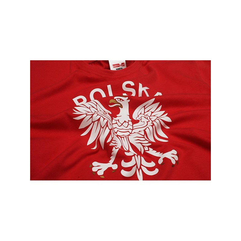 Koszulka patriotyczna dziecięca Godło Polski