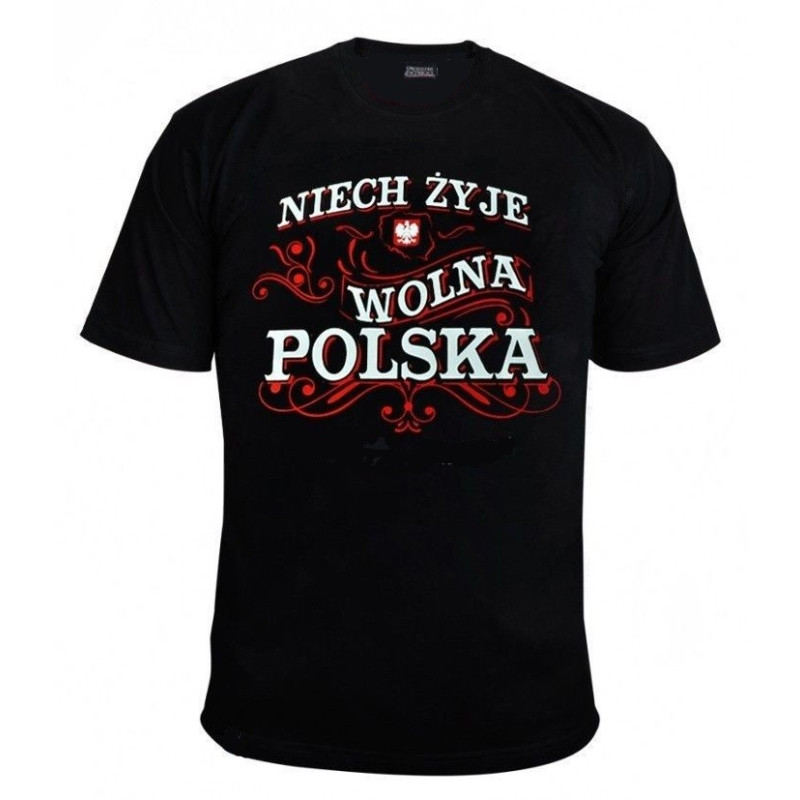 Koszulka Niech Żyje Wolna Polska