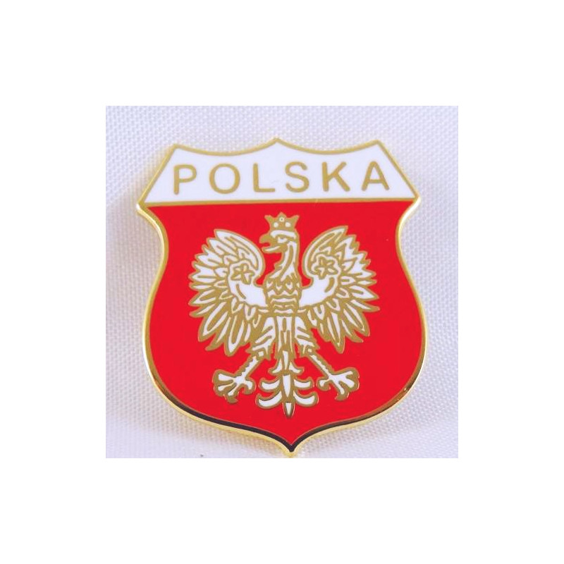 Przypinka Patriotyczna Tarcza Polska