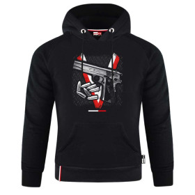 Bluza patriotyczna pistolet VIS z kapturem i kieszenią
