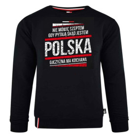 Bluza patriotyczna gdy pytają skąd jestem