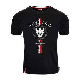 Koszulka patriotyczna Polska Bóg Honor Ojczyzna