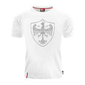 Koszulka patriotyczna Orzeł Piastowski - biała