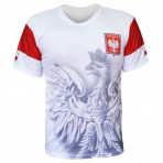 Koszulka piłkarska Polska (biała)